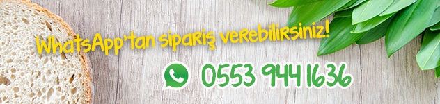 Whatsapptan sipariş verebilirsiniz